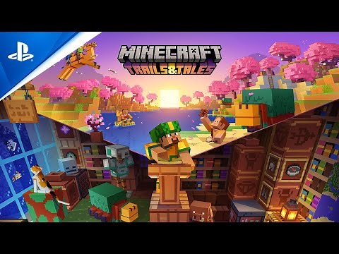Minecraft - Trails & Tales Update Launch Trailer | PS5 & PS4 & PSVR Games