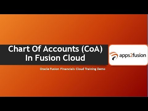 Create Chart Of Accounts (CoA) In Oracle Fusion Cloud