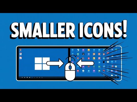 How to Make Desktop Icons Smaller in Windows 11 — Easy Size Adjustments