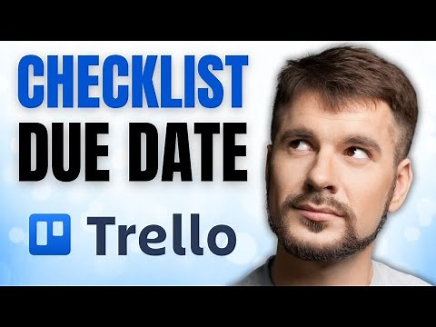 HOW TO SET DUE DATES FOR TRELLO CHECKLIST TASKS IN SECONDS!