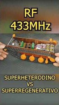 433MHz Tanque RC: Más Alcance con Módulos RF Superheterodinos #tanquedeguerra #433mhz #didacticos