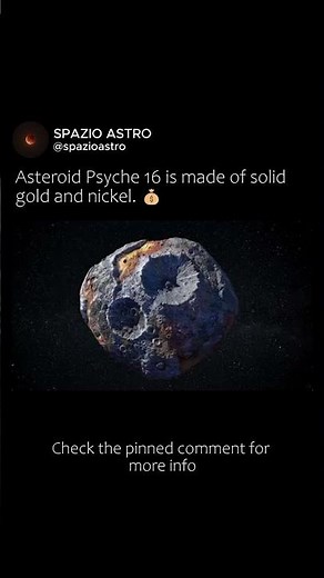 The $10,000 Quadrillion Asteroid: 16 Psyche Explained #16Psyche #NASA #SpaceExploration #Astronomy
