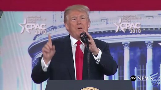 President Trump stresses Second Amendment in speech to conservative conference