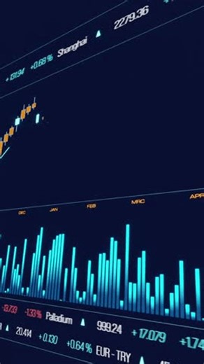 clip-3969731213-stock-market-chart-moving-down-bar-graph