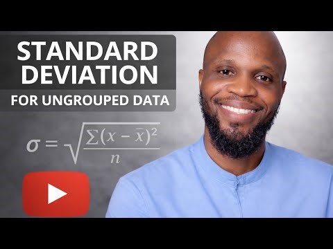 Standard Deviation Made Easy (Ungrouped Data) | Step-by-Step Explanation