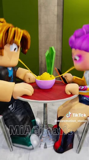 Rumi kissed Bacon 😂 MiAnimation #roblox #meme #funny #animation #mianimation