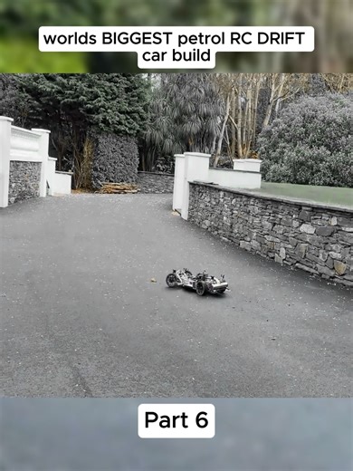 World's Biggest Petrol RC Drift Car Build