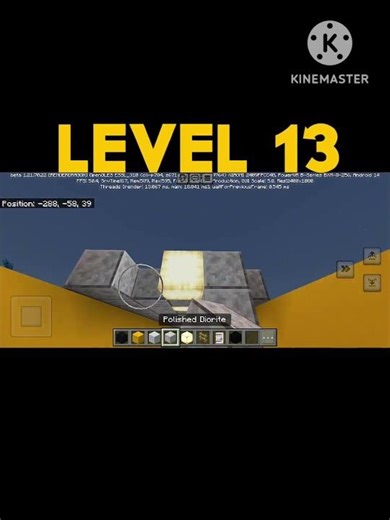 building every level of the backrooms level 13 in Minecraft