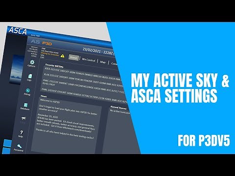 How I Optimized My Active Sky & ASCA Settings for P3Dv5