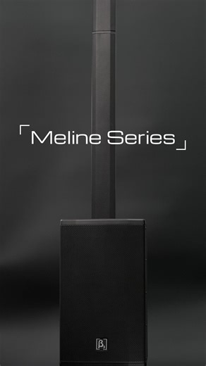 BETA THREE on Instagram: "Meline Series — built to sound as solid as it looks. Designed as a true 3-way sub + column system with 120° wide coverage, Meline delivers a balanced, consistent mix that fills the space at real performance levels. The column speaker is tuned for clear vocals and crisp highs, ensuring that lyrics remain easy to hear and the mix doesn’t become harsh. For bass lovers, the wooden subwoofer enclosure provides a deeper, heavier, and more powerful low end than typical plastic