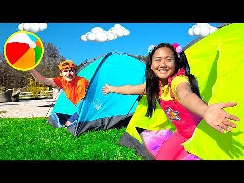 Summer Camp 2021 Tent Camping | Ellie Sparkles | Live Action Videos for Kids | WildBrain