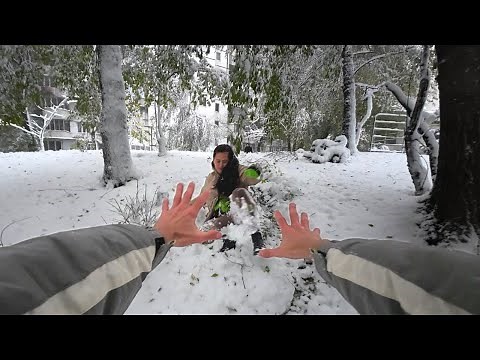 ESCAPING ANGRY MOM USING PARKOUR (epic parkour chase pov)