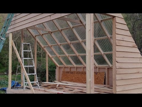 Solar Kiln Build Part 1