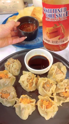 Cook with me 🩷 BEST 3 easy dim sum recipes u should try.. #dimsum #easyrecipe #asmr #cooking