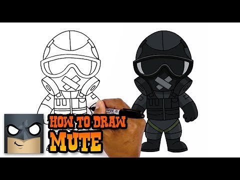 Rainbow Six Siege | How to Draw Mute (Art Tutorial)