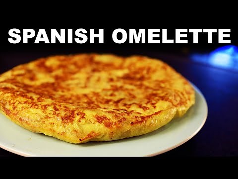 Spanish omelette — traditional and modernized