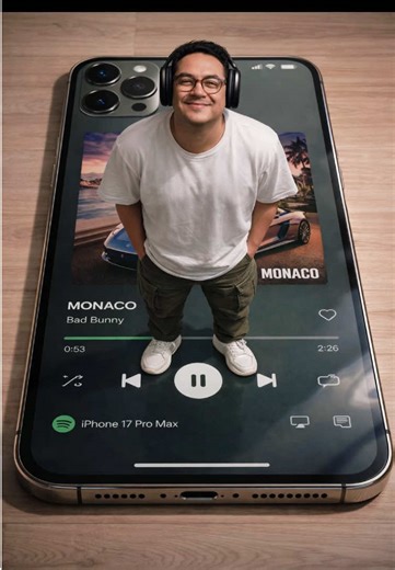 tendencia de estar sobre el teléfono, el teléfono de un hombre, estar de pie sobre el teléfono, un hombre sosteniendo un iPhone, soporte para teléfono de anciano, pista instrumental de Last Man Standing, meme del hombre de pie en la esquina, Last Man Standing de Vybz Kartel, efecto de persona en pantalla de celular, efecto de estar sobre el teléfono, filtro de inteligencia artificial de persona en Spotify, tutorial de efecto de Spotify con IA, tendencia de persona en la pantalla de Spotify, efec