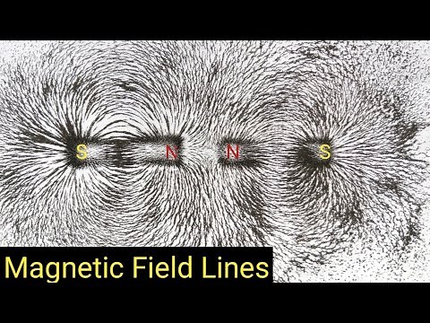 magnetic field and field lines | How to draw magnetic field lines | science experiments