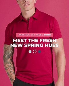 263 reactions · 8 comments | Just in time for warmer weather, our best-selling Drop-Cut LUX Polo is now available in three new Spring colors! Shop Frost, Wave, and Ember today - only at BYLT Basics. | BYLT Basics | Facebook