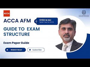 AFM Exam Structure Explained | ACCA Advanced Financial Management (AFM) Paper Guide