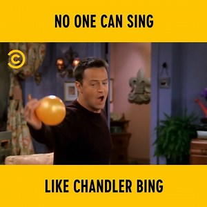 Controversial though of the day: Chandler had a better singing voice that Phoebe 👀 | Comedy Central UK