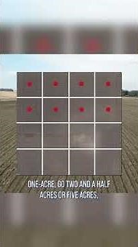 Here is why you should soil test in small grids.