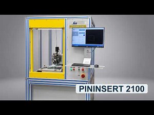 PININSERT 2100 - a compact and reliable solution for automated pin insertion into PCB