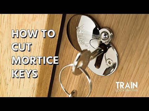 HOW TO CUT MORTICE KEYS | TRAIN LOCKSMITHS TIPS & TRICKS