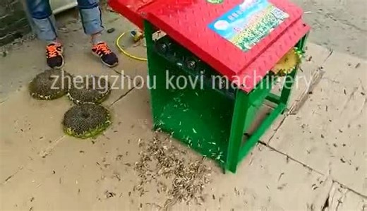 Home Use Mini Sunflower Seed Dehulling Peeling Machine Sunflower Thresher
