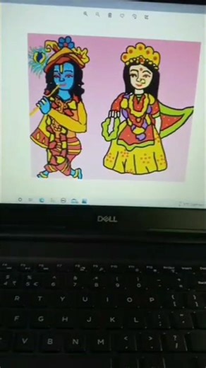 Let's draw in laptop🤙 part -1#art #drawing #laptop #shorts #shortsviral