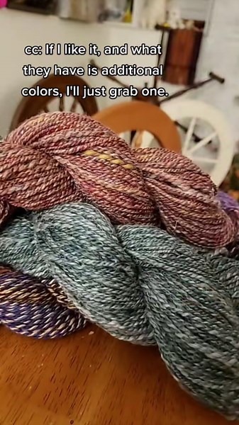Handspun Yarn Full of Color and Texture
