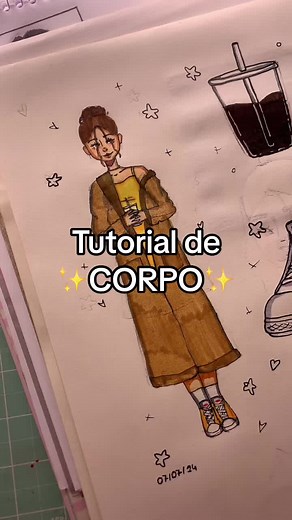 Tutorial de Como Desenhar o Corpo Feminino