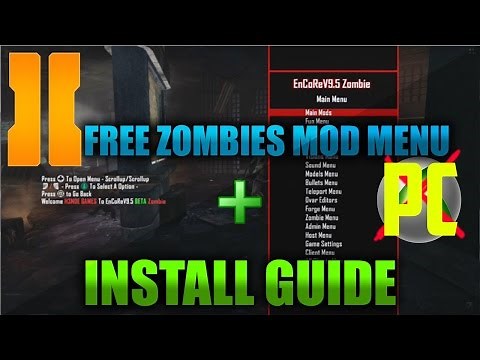 PC Black Ops 2 Mod Menu Encore V9.5 + Tutorial In Description