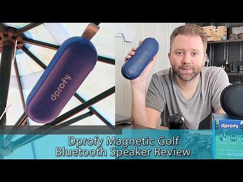 BEST GOLF CART SPEAKER - Dprofy Magnetic Golf Bluetooth Speaker Review
