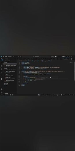 #Day 3 – Random Color Generator 🎨HTML + CSS + JavaScript magic ✨Step by step learning, no giving up