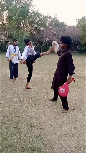 Bandal Chagi Taekwondo Training | Roundhouse Kick Practice Step by Step#kick