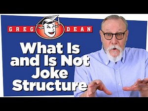 🎤What Is and Is Not Joke Structure - Stand Up Comedy Classes with Greg Dean Tips Shows Comedians
