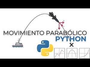 Hice una simulación de movimiento parabólico en Python (con animación y vectores)