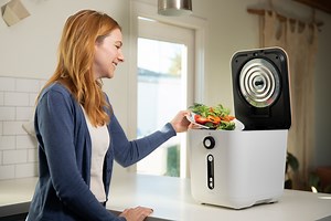 Watch Smart Kitchen Composter, Turn Waste to Compost with a Button on Amazon Live