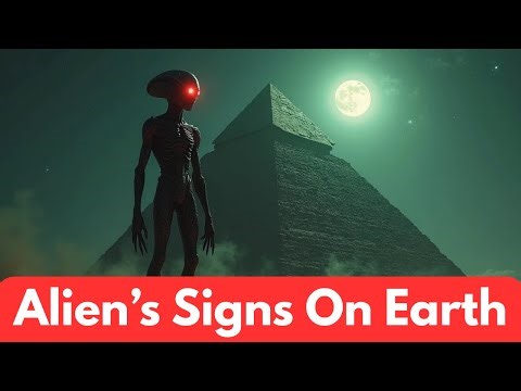 Alien’s sign found on earth