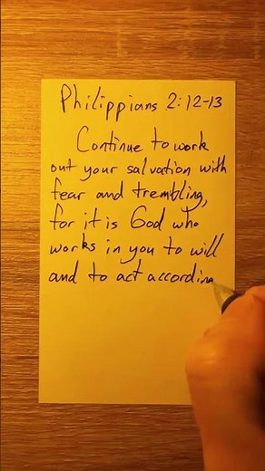 Philippians 2:12-13