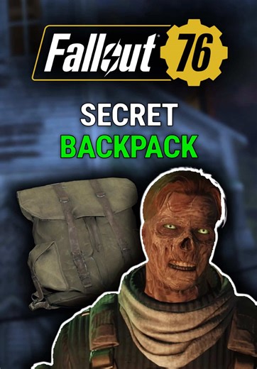 🎮 FALLOUT 76: THE ULTIMATE BACKPACK GUIDE 🎒 Struggling with carry weight? This secret backpack adds 120 lbs to your inventory! 💪 The grind takes time, but it's a game-changer for inventory management! Save this guide for later! 📌 #Fallout76 #FalloutGuide #GamingTips #WastelandSurvival #falloutsecret