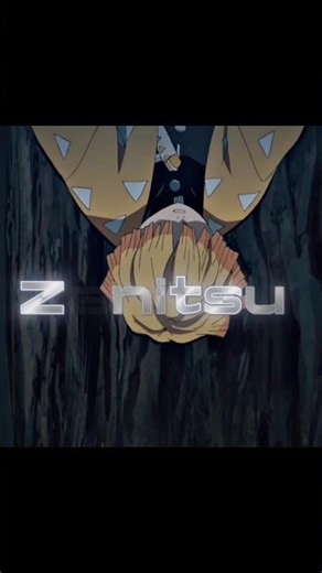 when zenitsu mod on...🤙 #edit #demonslayer #zenitsu
