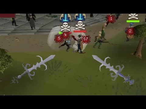75 Attack Pure uses AGS and BGS in PVP - OSRS PK Commentary