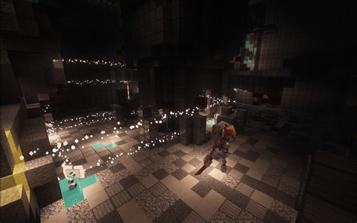 【我的世界好好好RPG地图】实验室激光解密演示