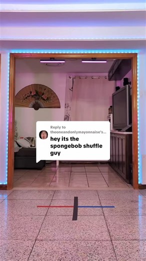 Zanouji | Your Favorite Shuffler ᕙ( •̀ ᗜ •́ )ᕗ on Instagram: "Spongebob Shuffle Tutorial 2025 🎵 Song: Peggy Suave - Posin'"