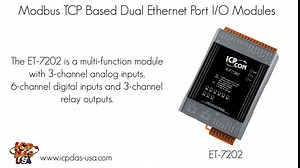 ET-7017-10: 10/20 Channel Voltage & Current Analog Input Data Acquisition Module with High Voltage Protection and 4 Digital outputs