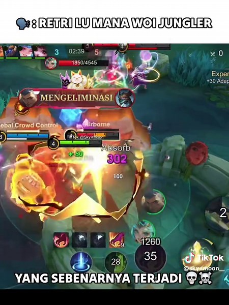 Derita Jungler di Kontes Turtle di MLBB