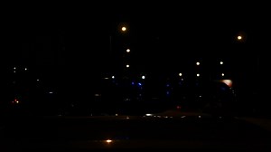 Police lights flashing close up - Free Stock Video