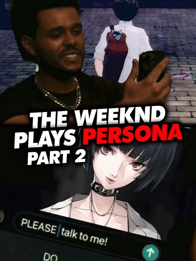 THE WEEKND plays Persona 5 Royal Part 2 #persona #persona5 #persona5royal #theweeknd